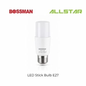 BOSSMAN LED Stick Bulb E27 PLC 15W Energy Saving Mentol Lampu Meja Siling Ceiling Lighting Table Lampu Down Light BLS15D