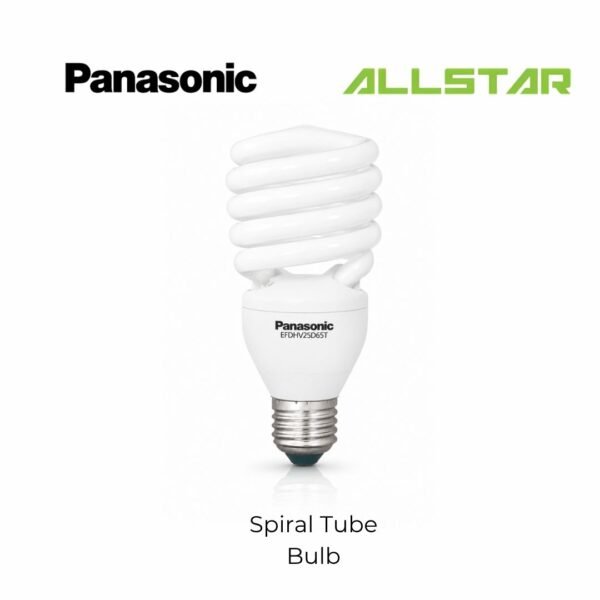 Panasonic PLCE E27 19w / 22W Spiral Compact Fluorescent Tube Spiral Tube