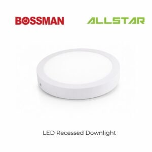 BOSSMAN LED Downlight 9W 12W Lampu Siling Rumah Round Down Light Square Day Down Light 4" 6'' (2 years warranty)
