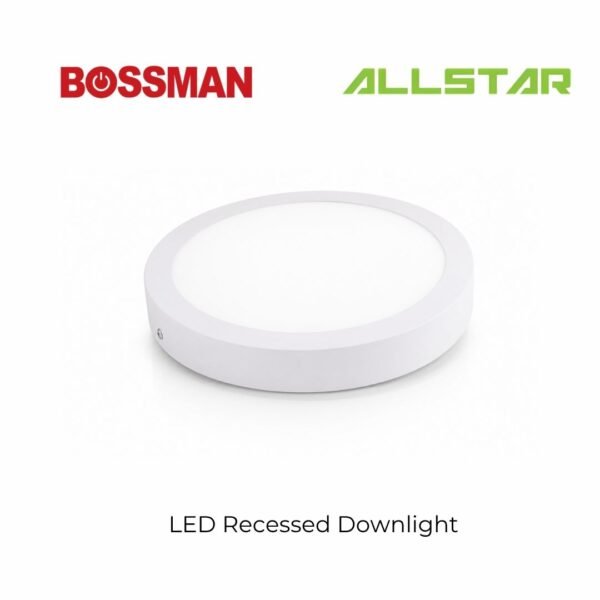 178 BOSSMAN LED Downlight 9W 12W Lampu Siling Rumah Round Down Light Square Day Down Light 4" 6'' (2 years warranty)