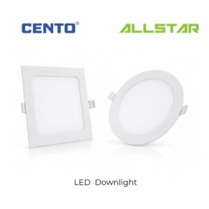 Slim LED Recess Aluminum Downlight 10W 12W 18W Lampu LED Downlight 4inch 6inch 8inch Round / Square