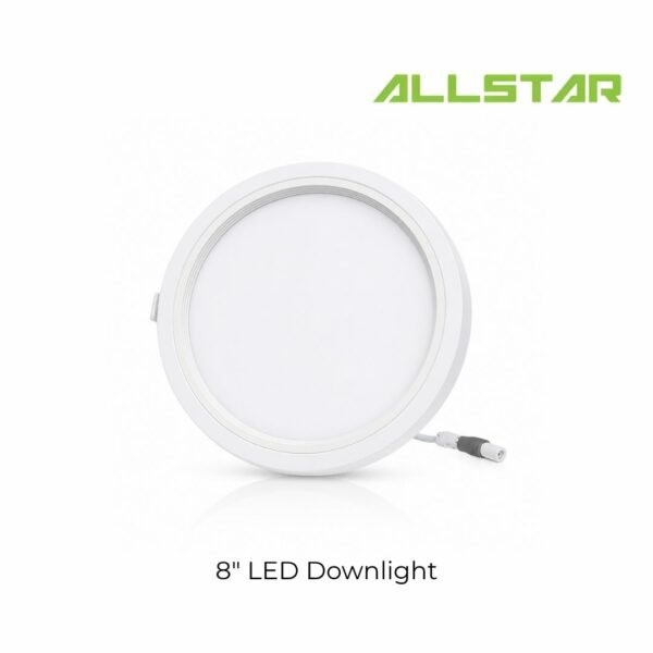 Thin LED Downlight 18W-8inch High Brightness Recessed Downlight Easy Install For Office/Hall/Store/Living Room