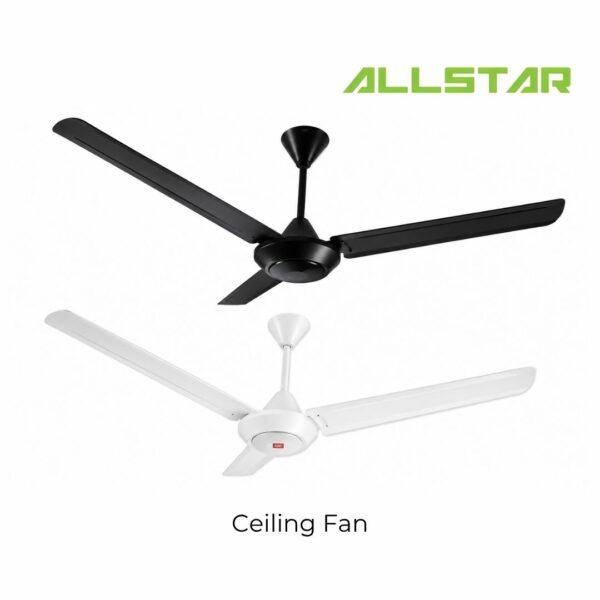 Boss Ceiling Fan 56 /60 Inch KDK Regulator 3 Blade White Black Electric Siling Fan Kipas Siling Angin