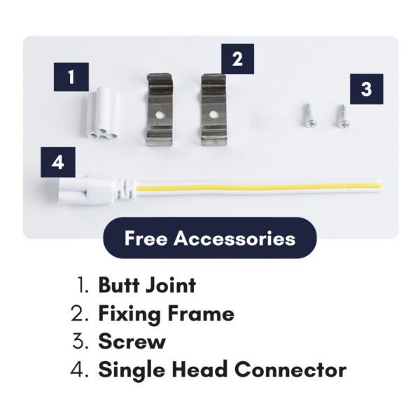 【SIRIM】LED T5 Batten Tube 3 Pin Light Lamp Bulb Complete Set Celling Light Energy saving 1ft/ 2ft/ 3ft/ 4ft