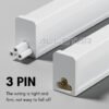 【SIRIM】LED T5 Batten Tube 3 Pin Light Lamp Bulb Complete Set Celling Light Energy saving 1ft/ 2ft/ 3ft/ 4ft