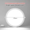Thin LED Downlight 18W-8inch High Brightness Recessed Downlight Easy Install For Office/Hall/Store/Living Room