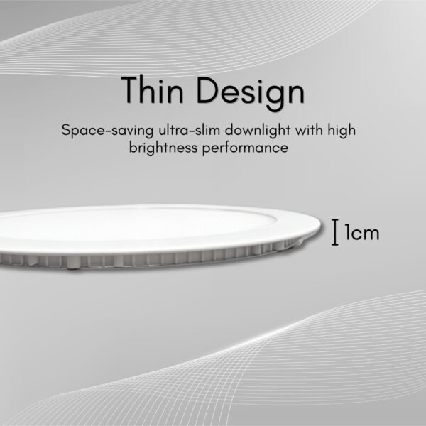 Slim LED Recess Aluminum Downlight 10W 12W 18W Lampu LED Downlight 4inch 6inch 8inch Round / Square