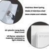 LED Recessed Downlight 12W 20W 24W Down Light Siling Ceiling Round Square Room Lights Lighting Lampu Rumah White