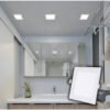 Slim LED Recess Aluminum Downlight 10W 12W 18W Lampu LED Downlight 4inch 6inch 8inch Round / Square
