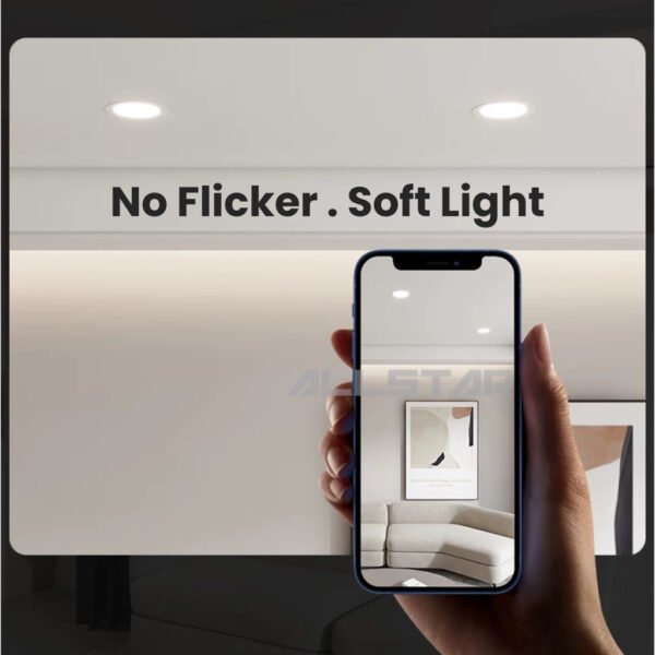LED Recessed Downlight 12W 20W 24W Down Light Siling Ceiling Round Square Room Lights Lighting Lampu Rumah White