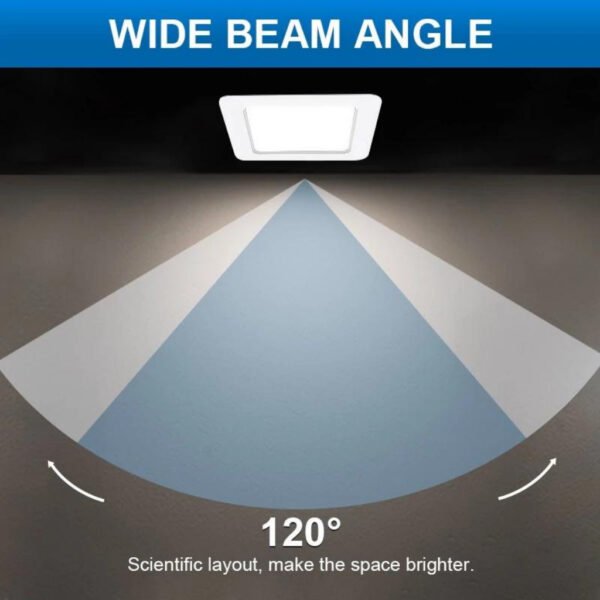 【SIRIM】 Megaman LED Downlight Lampu Siling Surface Recessed Ceiling Light 5"/6/8" 12W/15W/24W