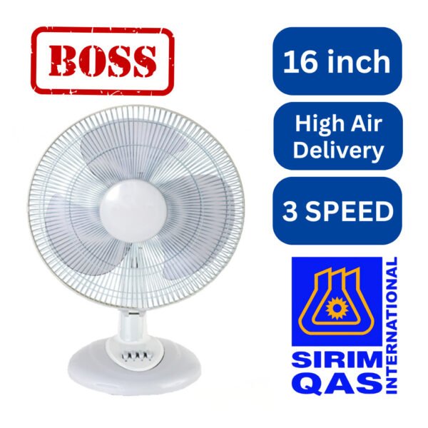 Panasonic / BOSS Table Fan 3 Speed On/Off Switch (16") F-MN404 /12" 16" INCH 3 SPEED 3 BLADE Boss Table Fan Kipas Meja