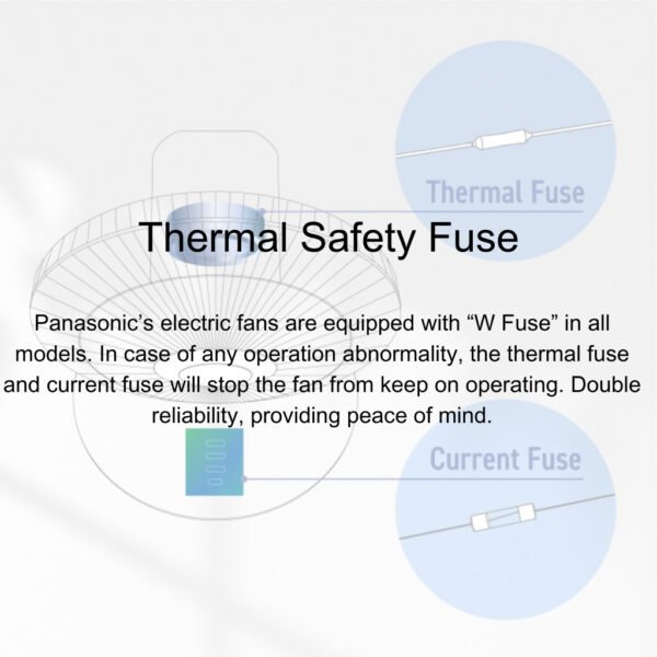 Panasonic Auto Fan F-MQ409-DG Oscillation 5-Speed On/Off F-MQ409-DG (16") Kipas Dinding