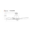 Panasonic F-M12EC CEILING FAN WIFAN WIFI 3-BLADE F-M12ECVBKH