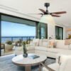 Deka DC Motor LED Baby Fan 42" DX BABY With 16 Speed Selection & Light Dark Wood Decorative Ceiling Fan