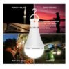 BOSSMAN Rechargeable LED Light Bulb  18 W USB Portable Lamp for Emergency, Camping, Night Market Lampu Malam Kecemasan