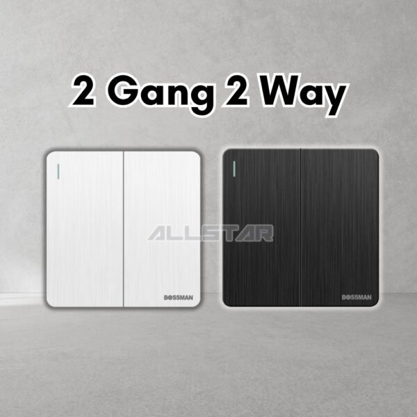 Bossman Premium Switch Socket X1 & X2 Series Sirim Approved 13A Socket Outlet Power Wall Plug