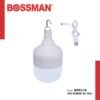 BOSSMAN Rechargeable LED Light Bulb  18 W USB Portable Lamp for Emergency, Camping, Night Market Lampu Malam Kecemasan