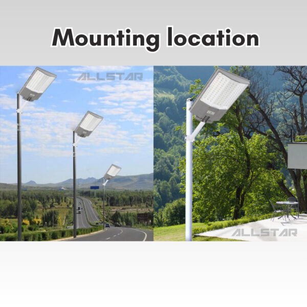 Bossman LED Solar Street Lantern 800W 1000W Waterproof 6500K Outdoor Light Street Light