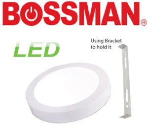 BOSSMAN LED Downlight 9W 12W Lampu Siling Rumah Round Down Light Square Day Down Light 4" 6'' (2 years warranty)