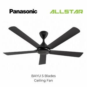 Panasonic BAYU Ceiling Fan 5 Blades 3 Speed Timer Remote Control (56") F-M14JHVBWH F-M14JHVBKH