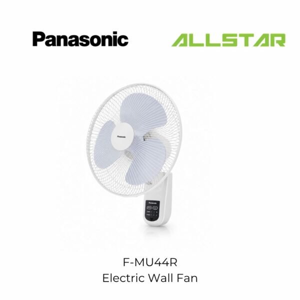 109 Panasonic F-MU44R Electric Wall Fan Off Timer (40cm) F-MU44R-WT
