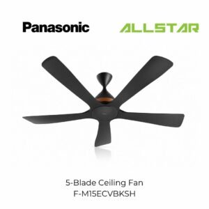 111 Panasonic WIFAN Wifi 5-Blade Ceiling Fan (60") F-M15ECVBKSH – Mobile App Control