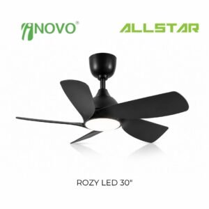112 REGAIR ROZY 30" DC Motor Ceiling Fan with 5 Blades (16 Speed) 8F+8R/ Remote Control