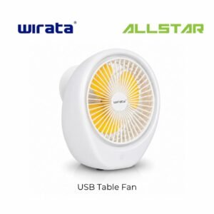 Wirata F-704 Personal USB Table Fan Kipas Meja 6"