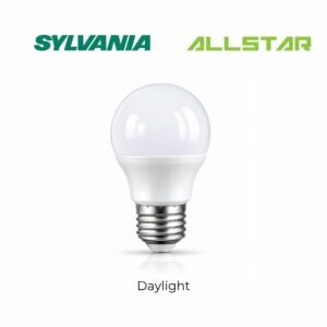 **SYLVANIA 5W LED Bulb E27 Socket – 470 Lumens, 6500K Daylight**