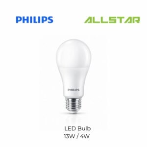 Philips LED Bulb 4W 13W 6500K Daylight 4000K Cool White 3000K Warm White E27 Eye Comfort Bulb