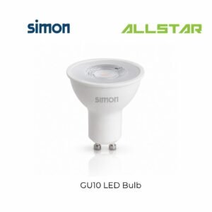Simon 7W GU10 LED Bulb, 3000k/ 4000k/ 6500k, Spot light bulb, Mentol Spot light, Europe Brand More then 100 Year