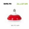 SUMLITE UFO LED LIGHT BULB E27 20W DAYLIGHT 6500K LAMPU UFO, SPECIAL DESIGN FOR LIGHT BULB, RED COLOR BODY FRAME