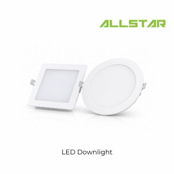 【SIRIM】LED Recessed Downlight 12W 18W Down Light Siling Ceiling Round Square Room Lights Lighting Lampu Rumah White
