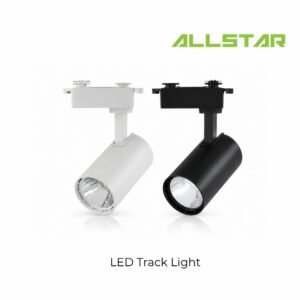 ED COB Track Light LED 10W/20W/30W (Black/White) Ceiling Spotlight Bar Lampu Trek Siling Lighting Spot
