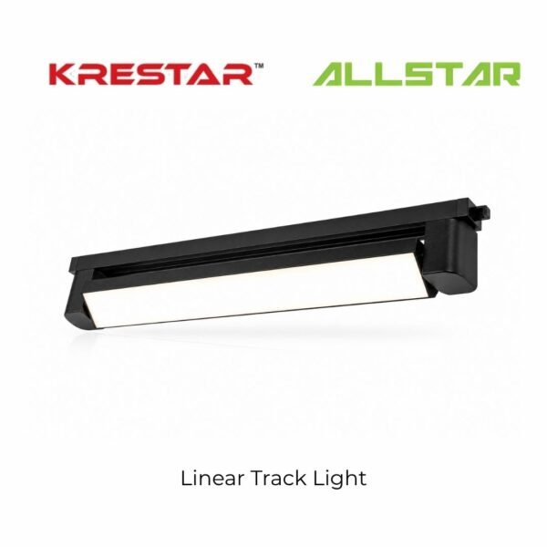 LED Linear Track Light Grille Light 24W 36W Aluminum Casing Lampu Siling Trek Ruang Tamu Spotlight Ceiling Light
