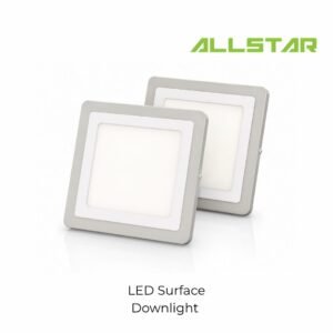 LED Surface Downlight 3 Modes Downlight 3 Colour 12W+4W | 18W+6W LED Colour Ceiling LightSquare Lampu Siling