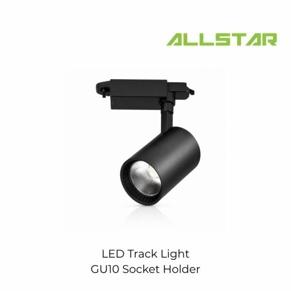 LED Track Light Lampu Spotlight Track Lamp Ceiling Light Replaceable GU10 bulb Lighting