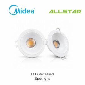 Media LED Recessed Spotlight 6W High Lumen 3000K 4000k Ceiling Light Living Room Spotlight
