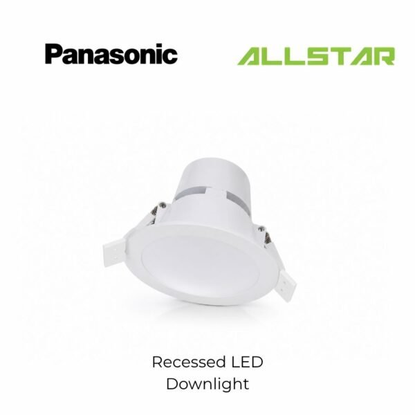 Panasonic Recessed LED Downlight 5" 6" Round 12W 15W (WARMWHITE), (DAYLIGHT) Anti Glare Bright Ceiling Light