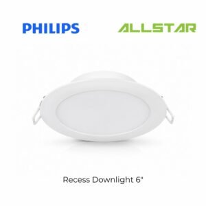 199 PHILIPS Eridani DL190B LED Recess Downlight 6" 14W Daylight/Coolwhite/Warmwhite LED Ceiling Light