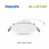 Philips Essential SmartBright 4 inch 6 inch LED Round Square Downlight Marcasite DN024B Meson Daylight Warm White