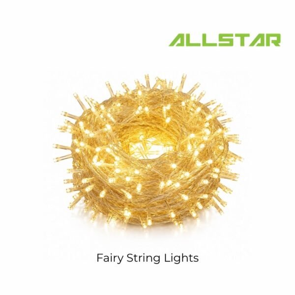 Warm White 10M 100 LED Fairy String Lights – Party Décor Lighting for Home, Events & Celebrations