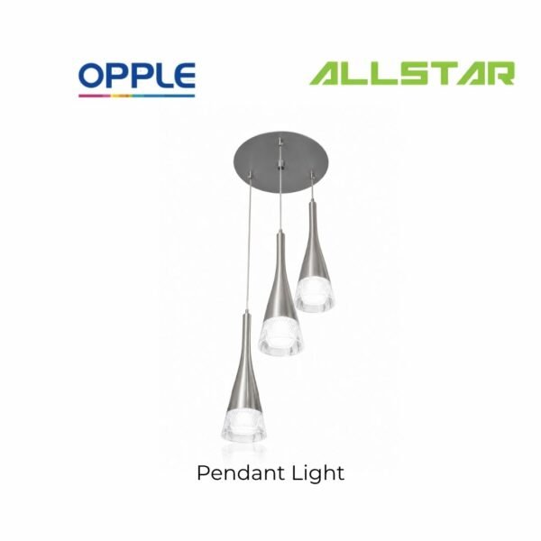 215 Opple Modern Designer LED Chandelier Hanging Restaurant Pendant Light Pendant Lamp Lampu Siling Gantung Indoor Lighting