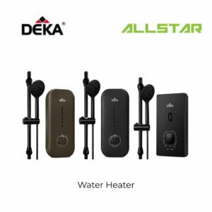 22 Deka Water Heater Instant Shower Set Pump Miizu Premio Nero Matt Black Hot Cool Home Bathroom