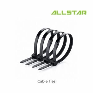 [READY STOCK] Black Or White 100pcs Nylon Cable Ties Pengikat Kabel Locking Zip Length 4" 6" 8" 10" 12"