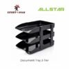 3-Tier Document Tray with Mirror Polish by Lucky Star Tingkat Paper Tray 3 Tier