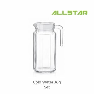 Cold Water Jug / Jug Set with 4 Cups Large Capacity Pitcher