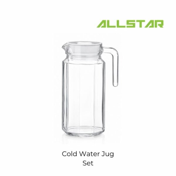 262 Cold Water Jug / Jug Set with 4 Cups Large Capacity Pitcher