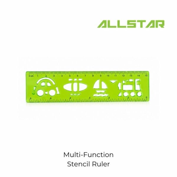 Multi-Function Stencil Ruler For Enhance Your Creativity with Precision Perfect for Kids